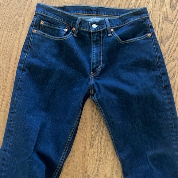 Levi’s 514 blue denim straight jeans men’s size 34 x 30 - Picture 10 of 12